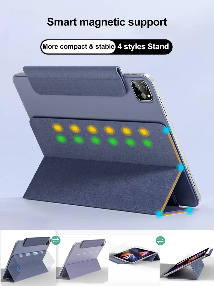 Magnetisches Folio für iPad 10–13 Zoll