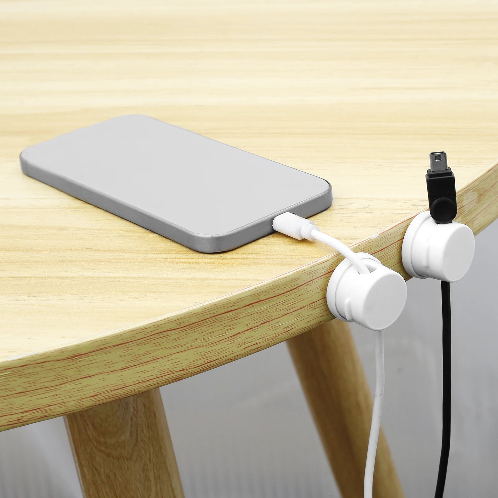 Magnetische Kabelklemmen selbstklebend 12/24 Stück