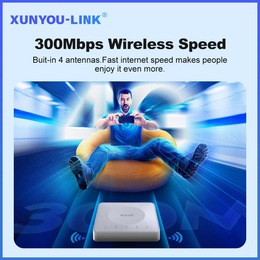 4G LTE Router WiFi 6 SIM Modem mobil