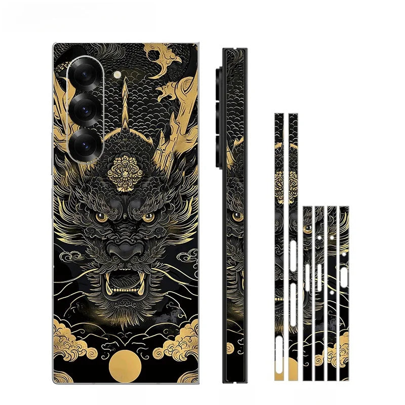 Mattierte Aufkleberhaut für Galaxy Z Fold