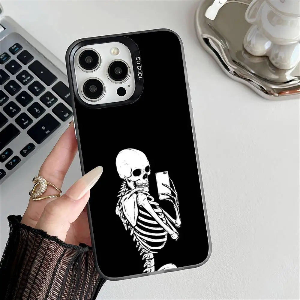 Halloween Skeleton Case for iPhone 17 Pro Max