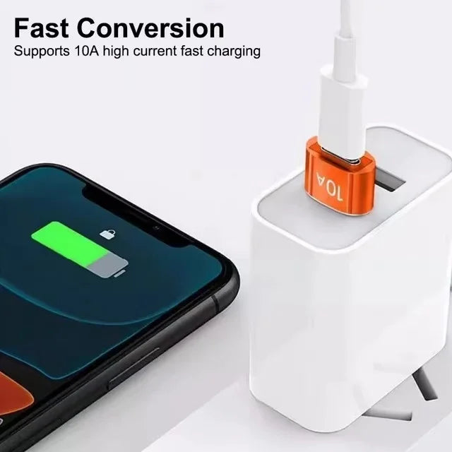 USB-zu-Typ-C Adapter 10A OTG Konverter