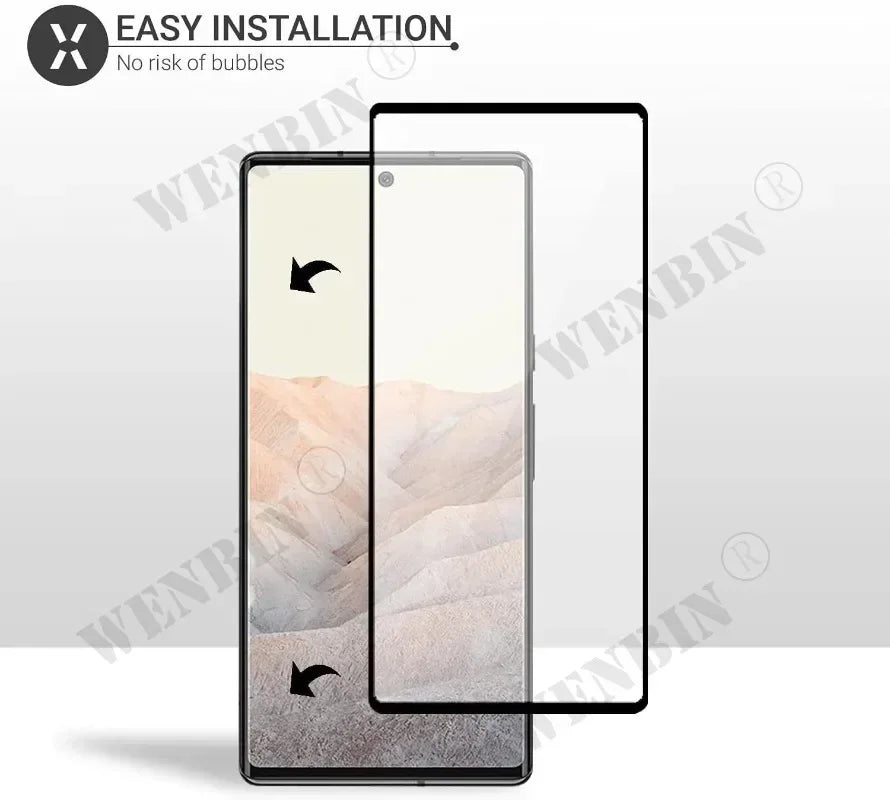 3X Tempered Glass Screen Protectors for Google Pixel 10 9 8 7 6 Pro