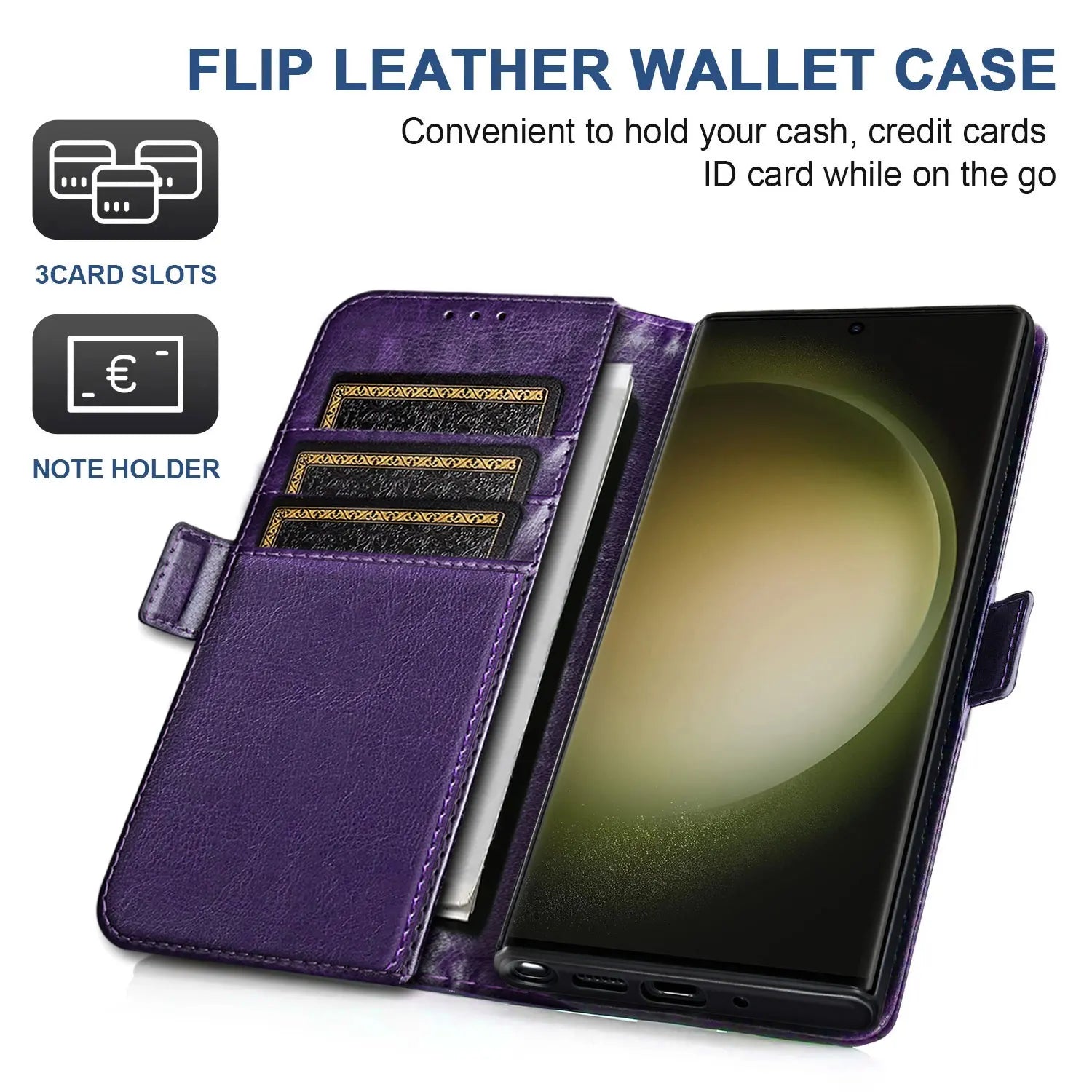 Lila Samsung Galaxy S23 Ultra Hülle