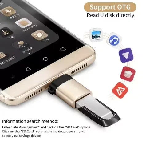 USB 3.0 zu Typ-C OTG Adapter