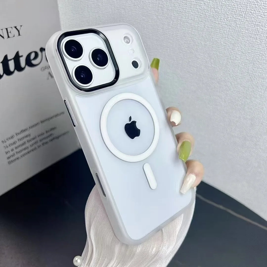 Magnethülle mit Metallrahmen für iPhone 17