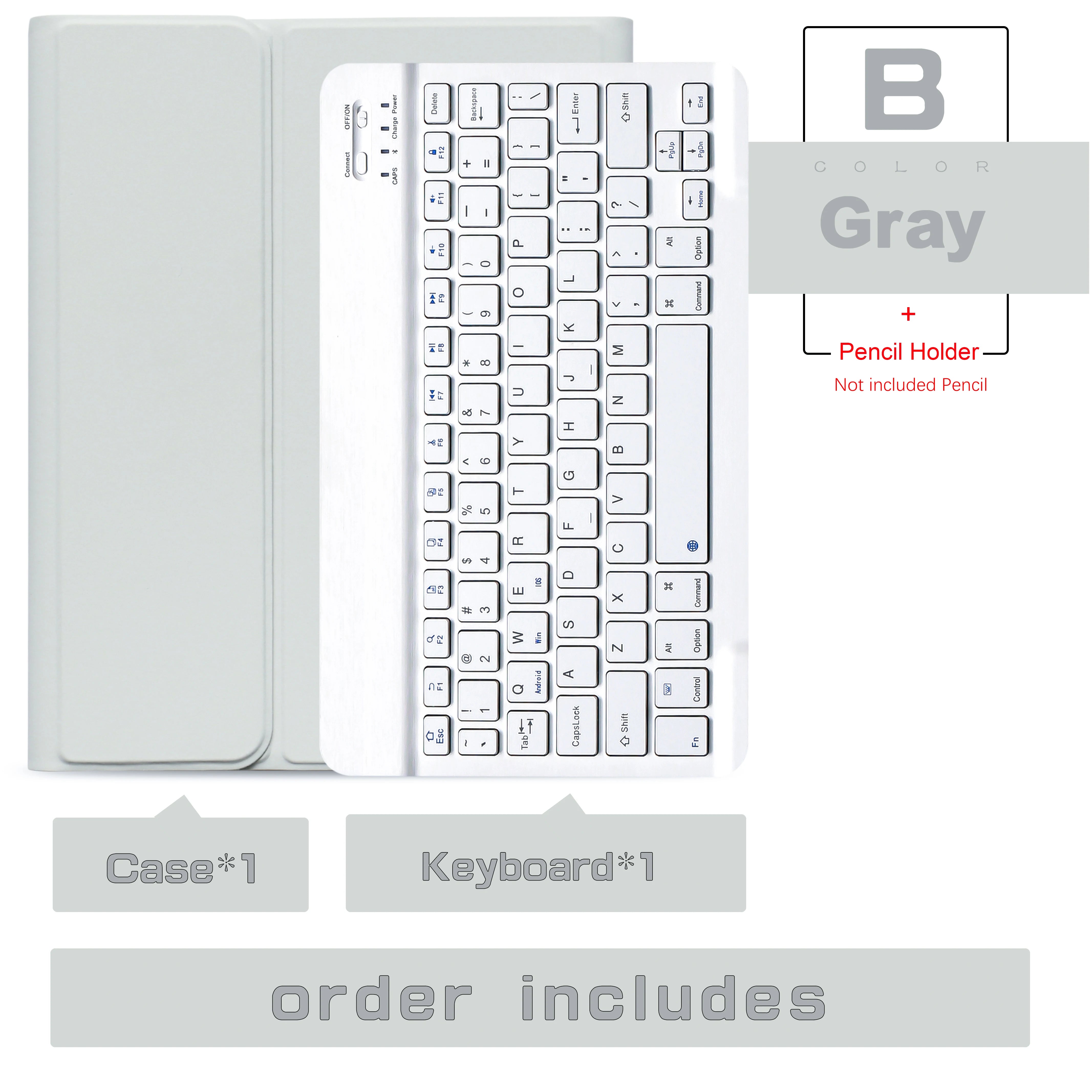 Kabellose Tastatur & Maus für iPad Hülle