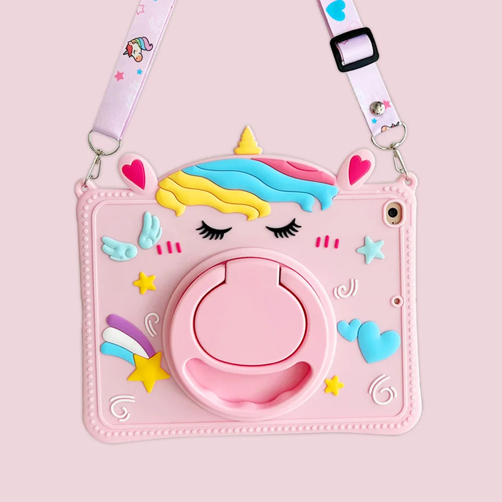 iPad Kinderhülle Cartoon Silikon