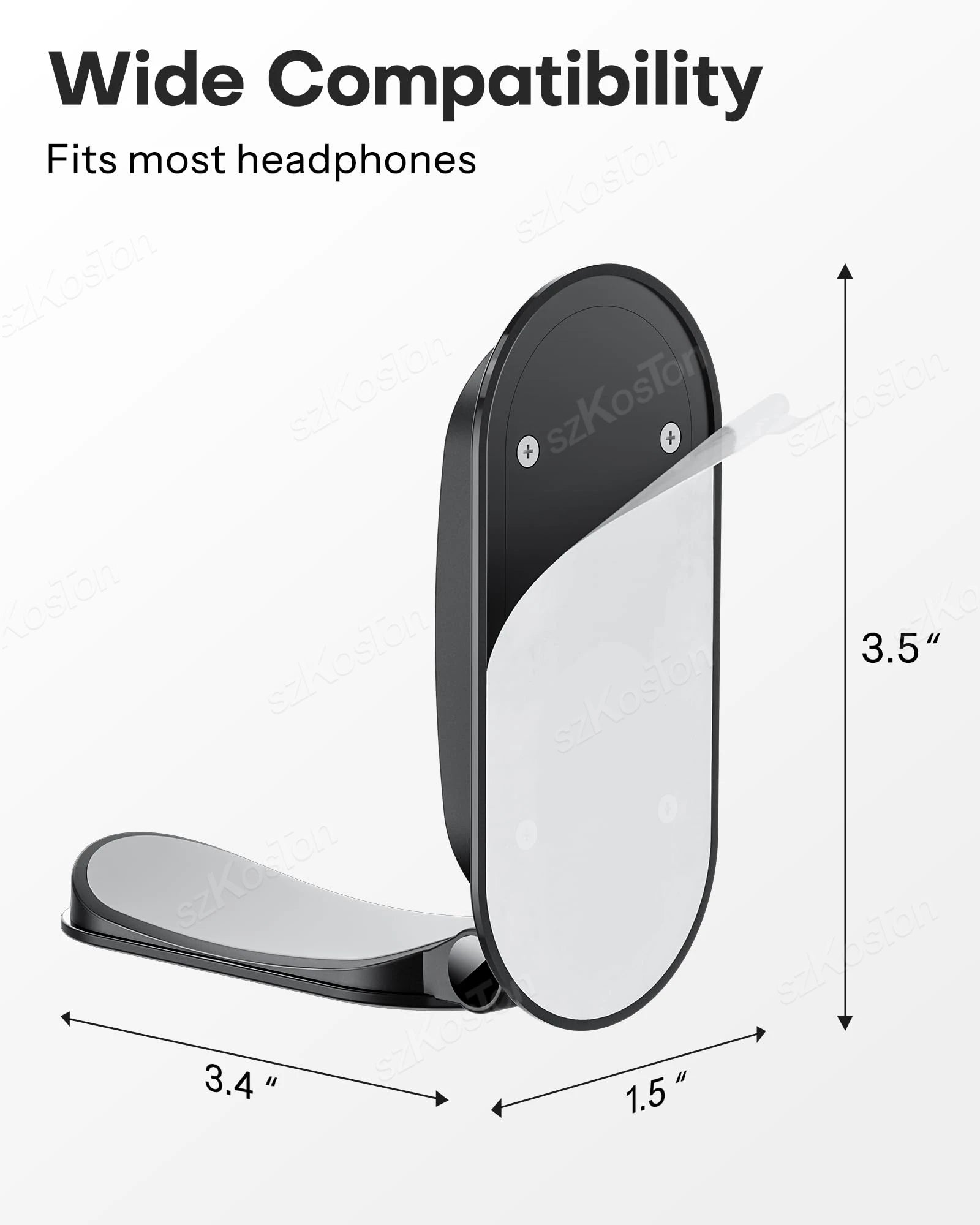 Multifunktionaler magnetischer faltbarer Kopfhörerständer