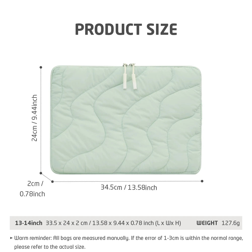 Flauschige Laptop Hülle 13 Zoll für MacBook & HP