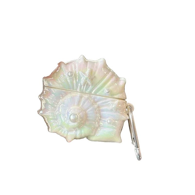 Glitzer Muschel Airpods Hülle Anhänger