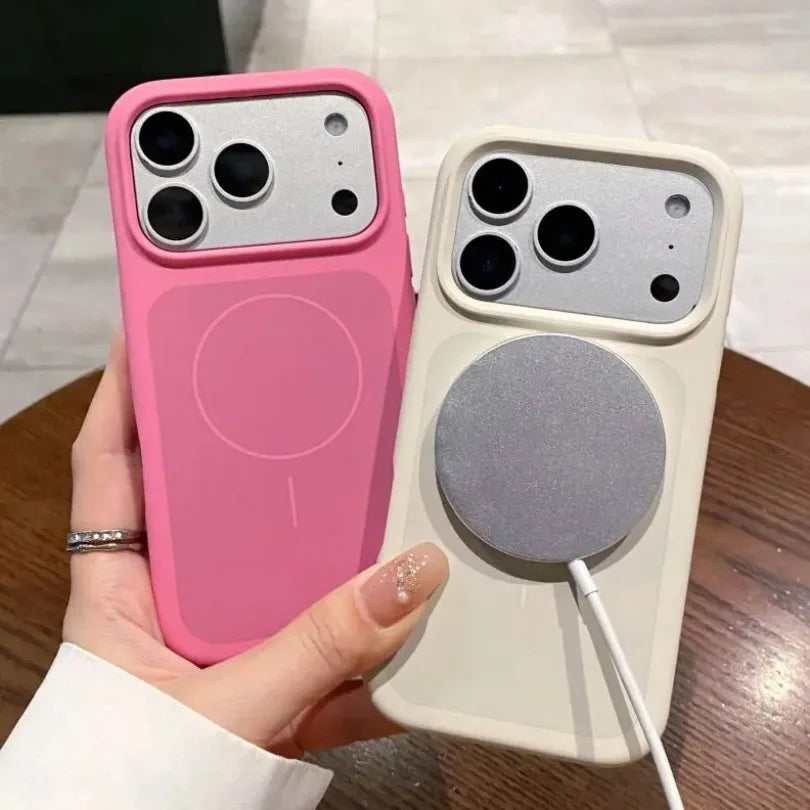 Liquid silicone case for iPhone 17 Magsafe