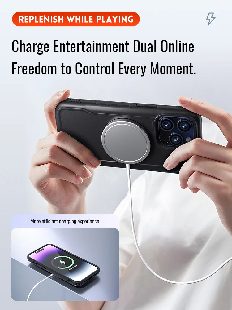 Magnetische Halterungs-Hülle für iPhone 17 Pro Max