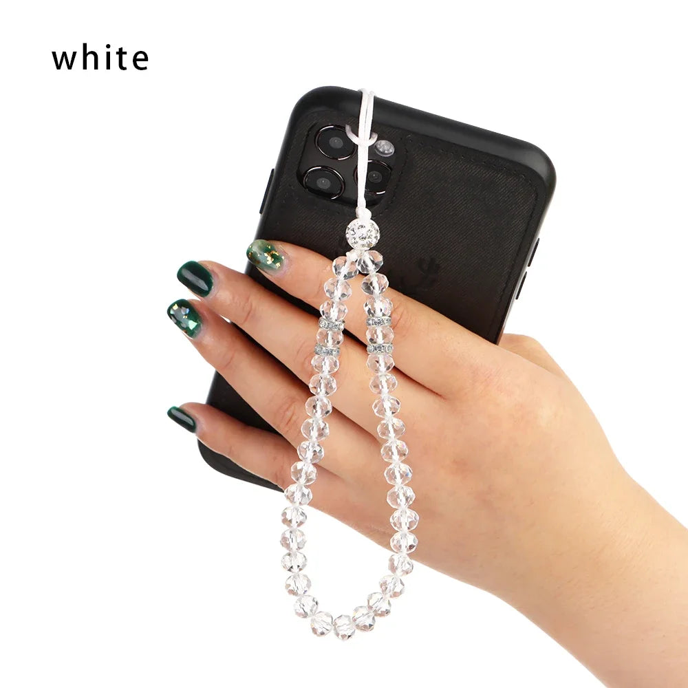 Bunte Anti-Verlust Handy Lanyard mit Kristallseil