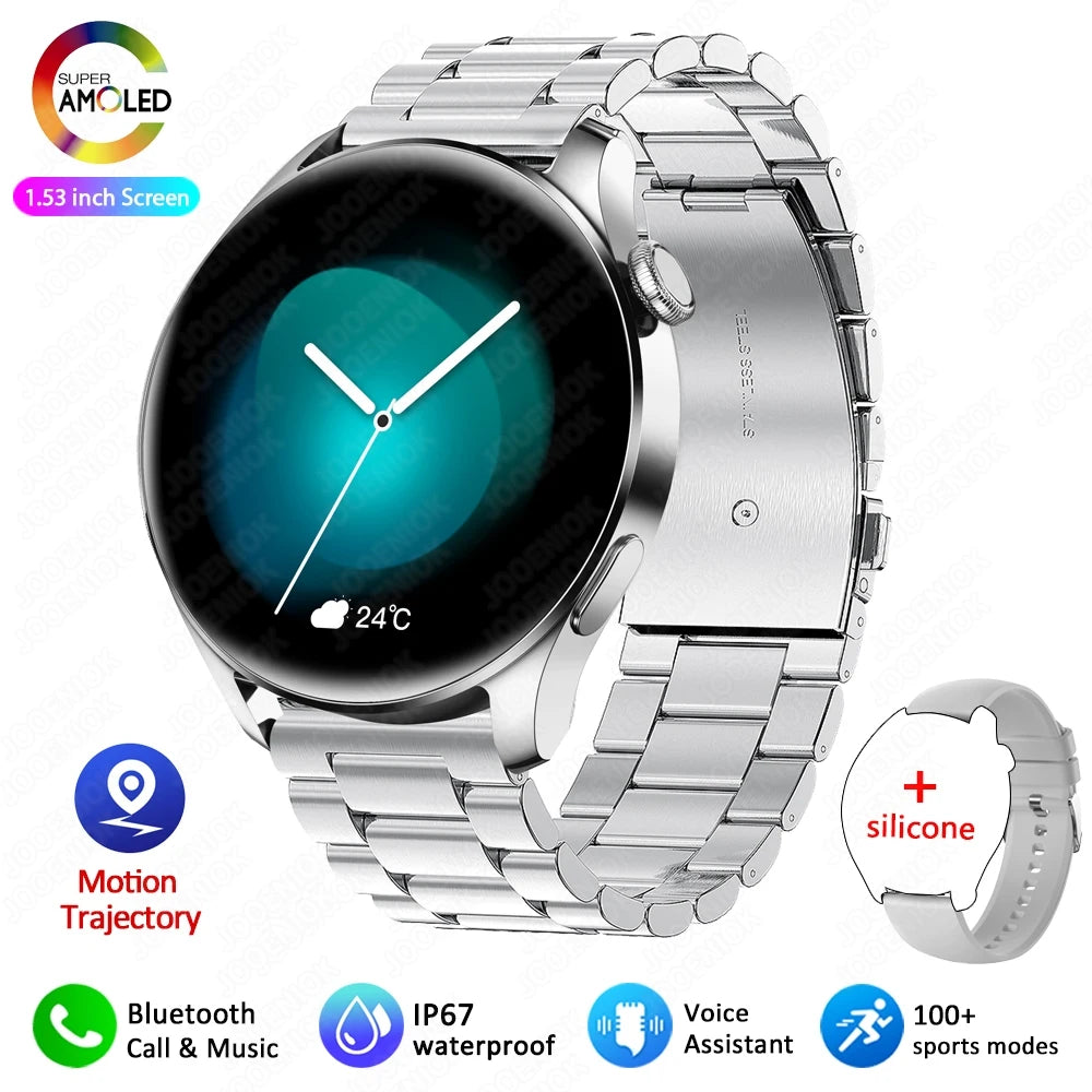 GT 2025 Smartwatch Herren GPS AMOLED IP68