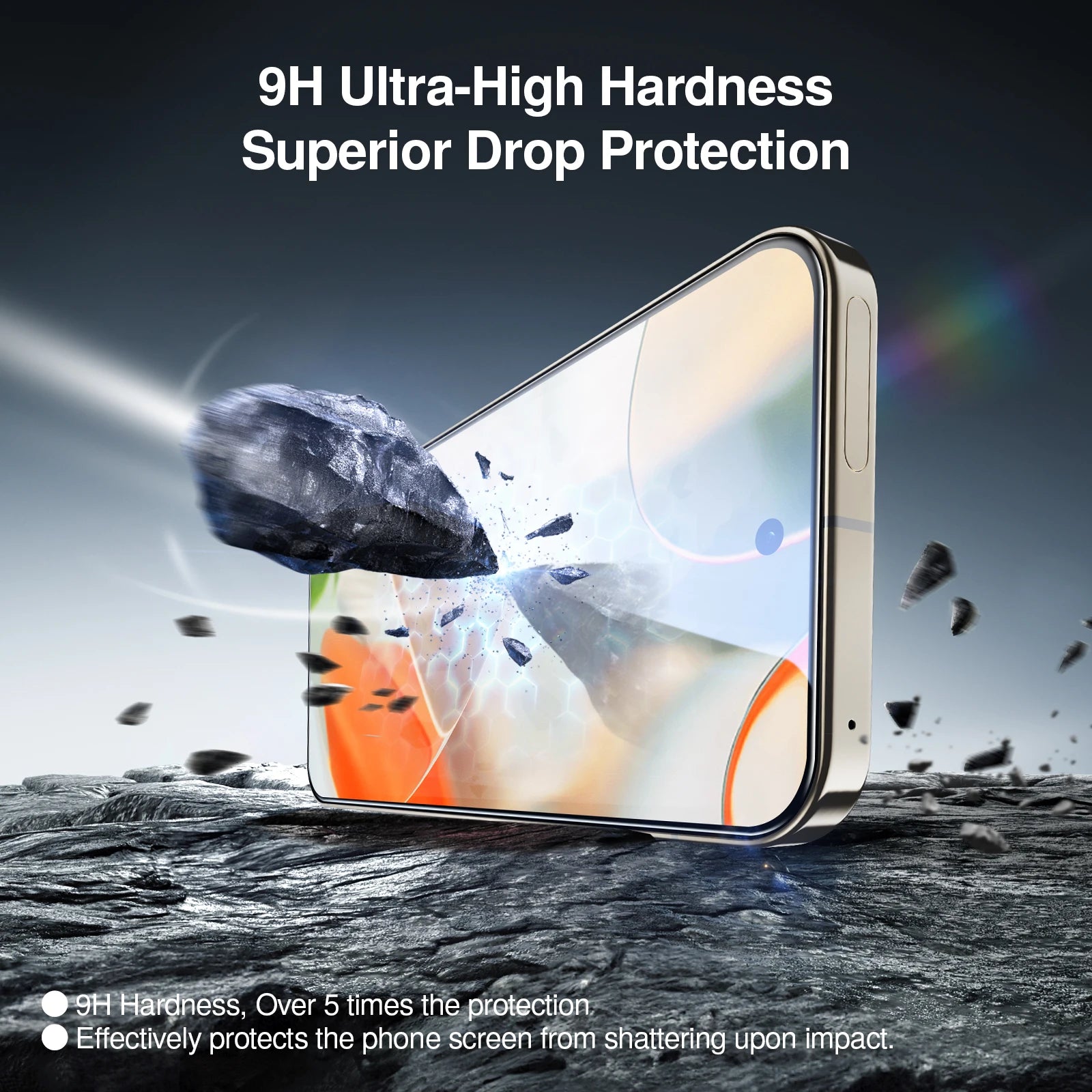 3-pack of tempered glass screen protectors for Google Pixel 9 Pro XL