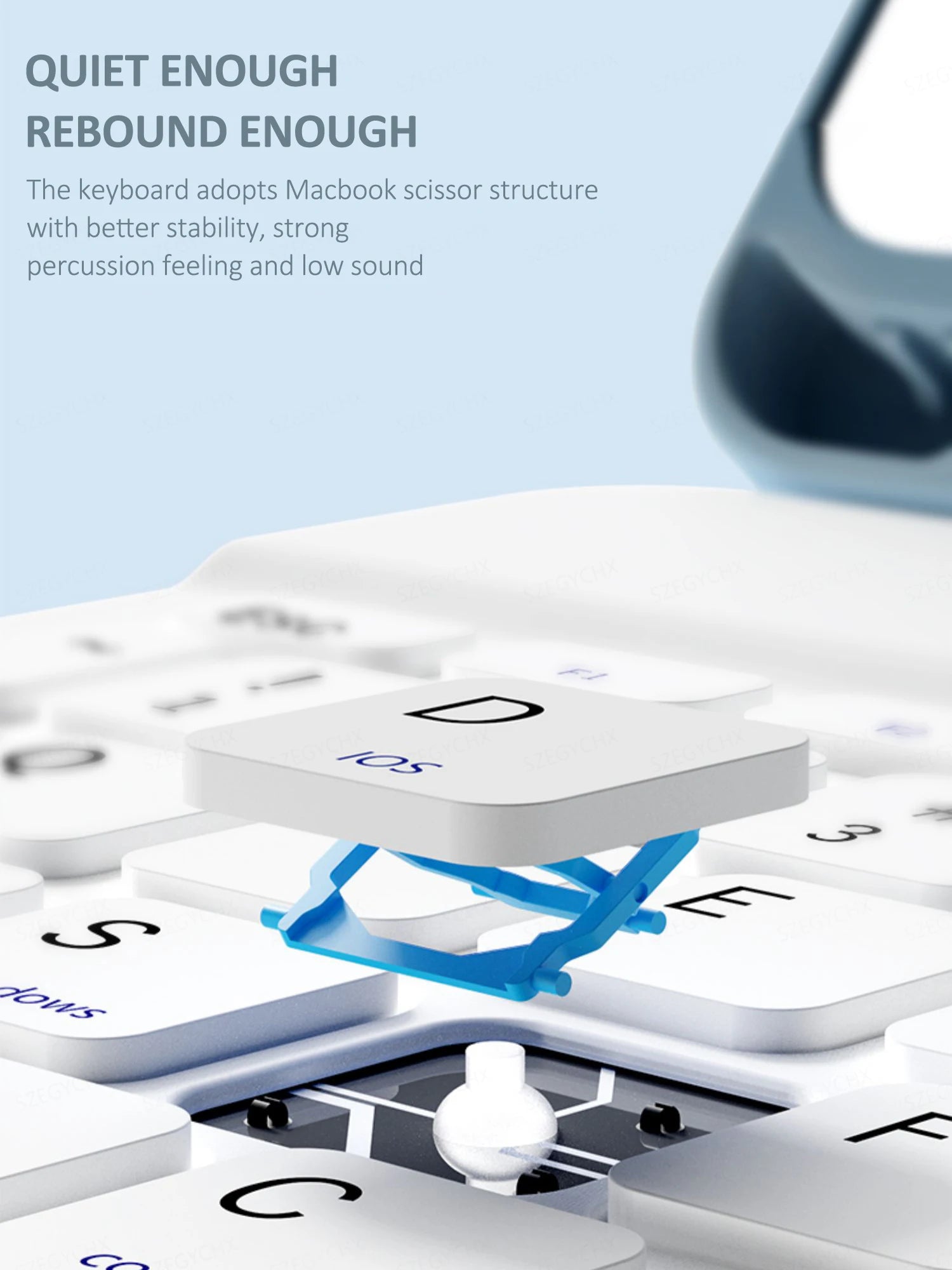 Bluetooth Tastatur Maus iPad Air Pro Case