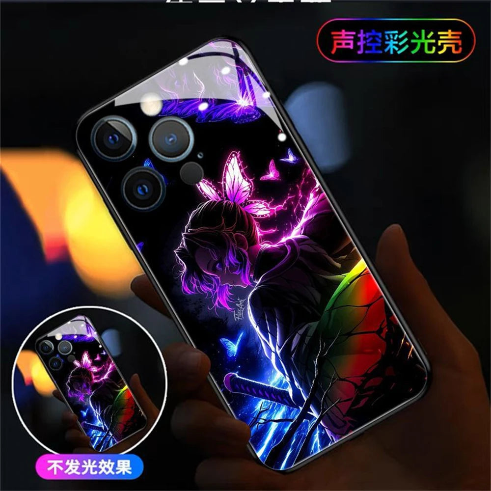 Anime LED Hülle mit Tonsteuerung für Samsung S25