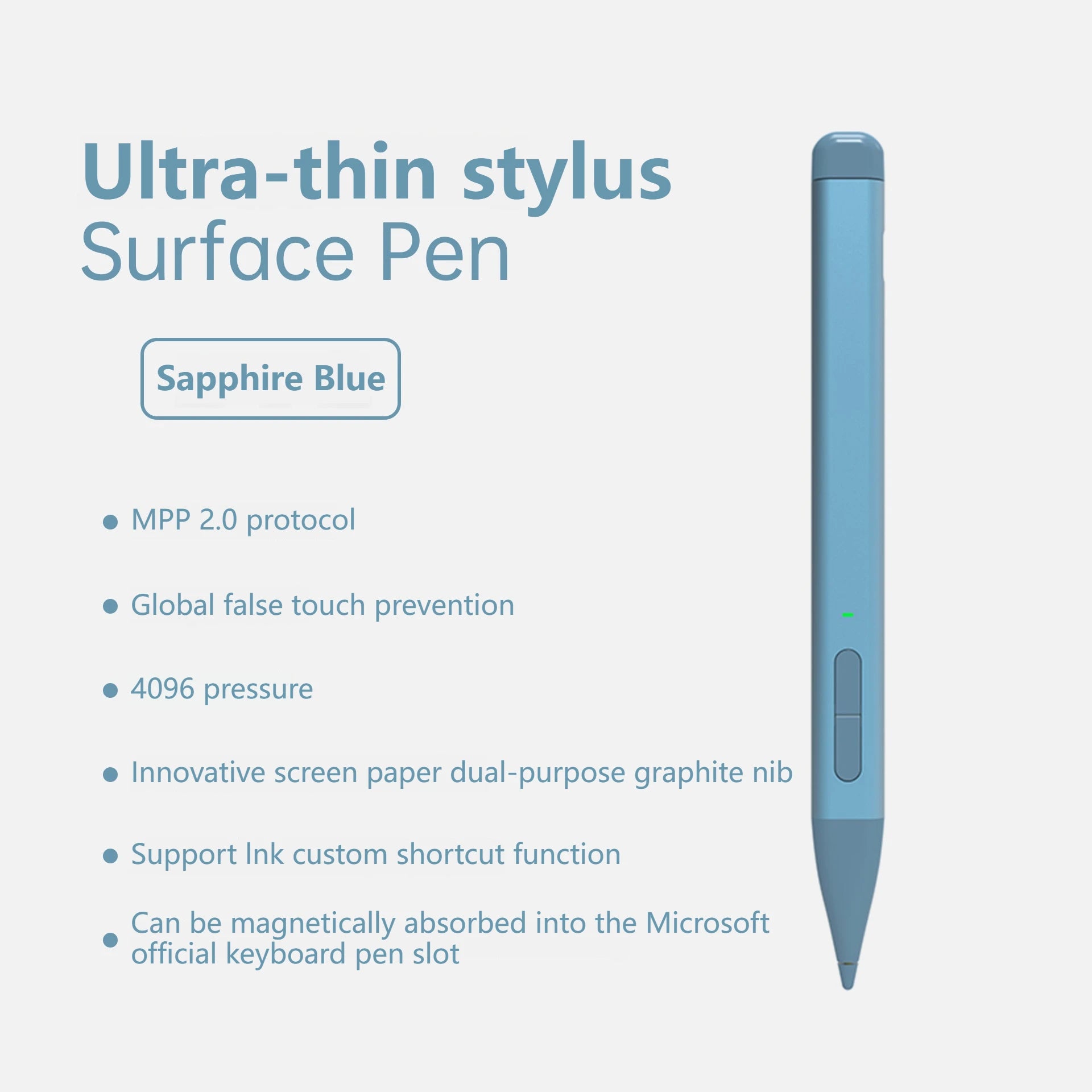 Surface Pro Bluetooth Tastatur mit Stiftfach 2025