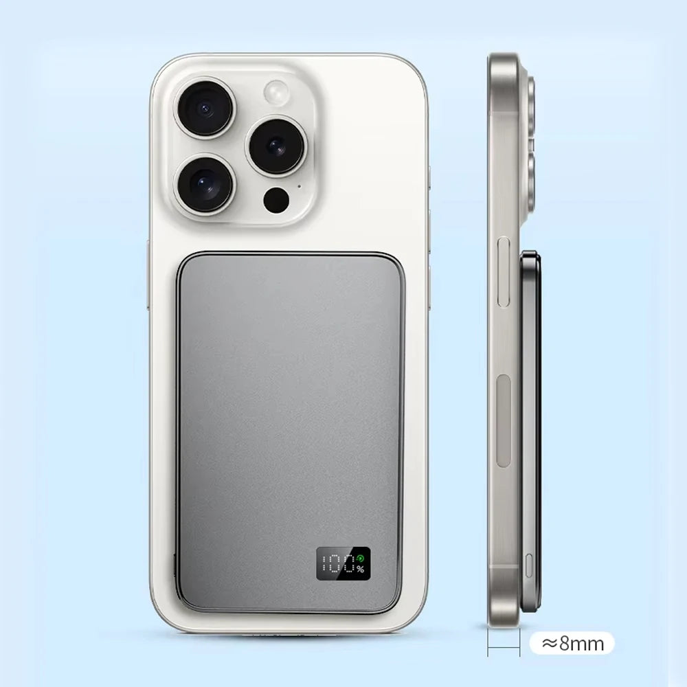 3-in-1 Magnetische Powerbank 20W