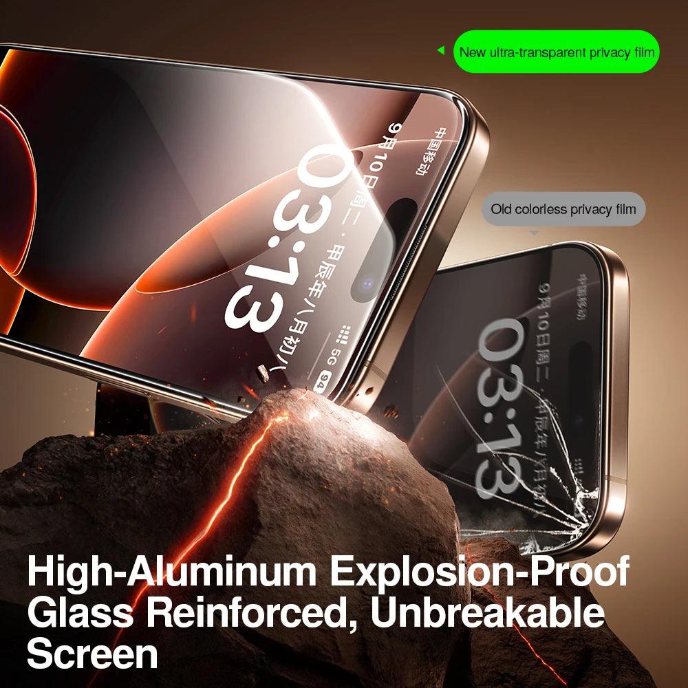 Privacy screen protector tempered glass for iPhone 17 Pro Max
