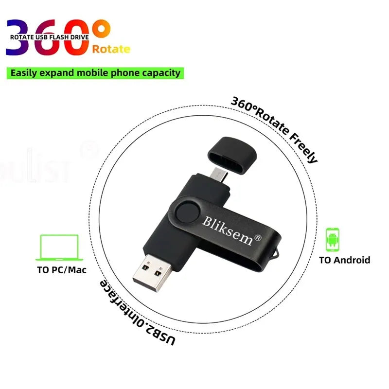 USB-Stick 32GB 64GB Metall Mini Drive