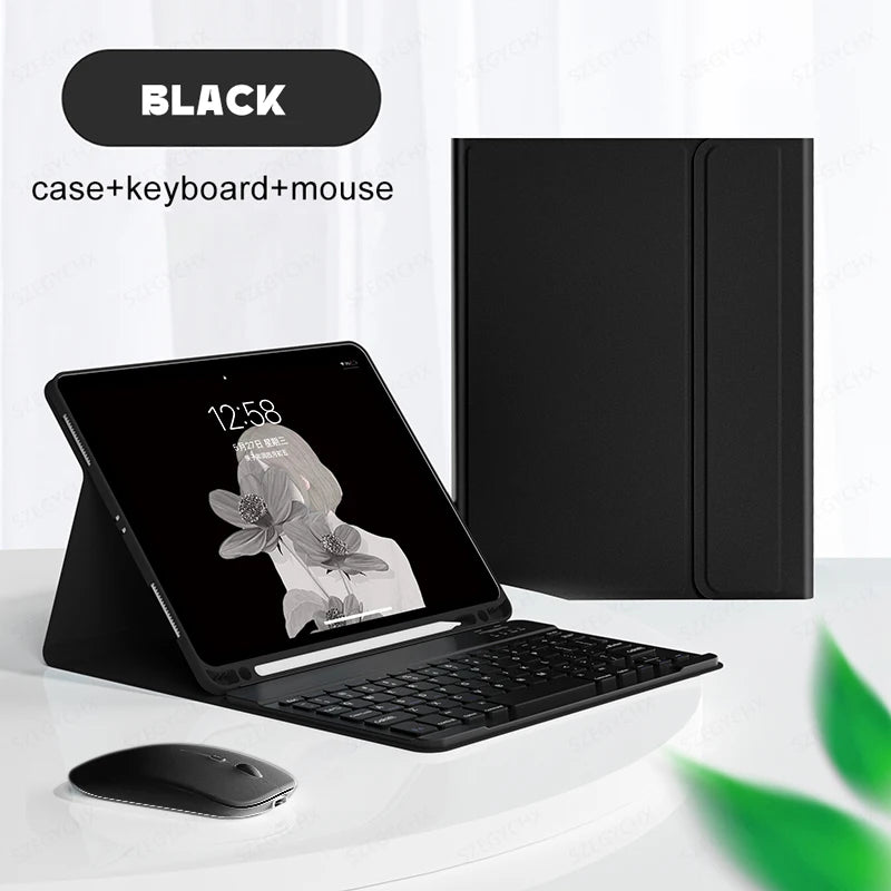 Bluetooth Tastatur Maus iPad Air Pro Case