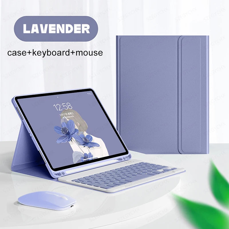 Bluetooth Tastatur Maus iPad Air Pro Case