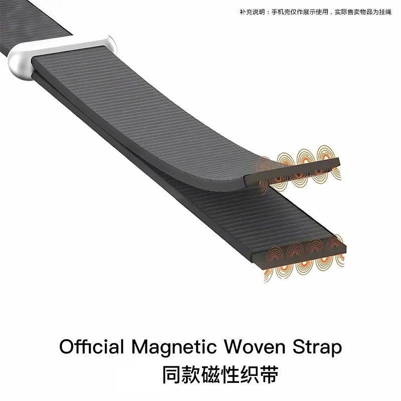 Magnetisches Armband mit Lanyard für iPhone 17