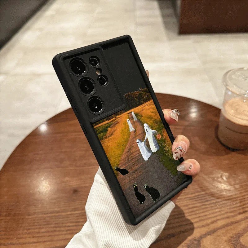 Süße Halloween Geist Hülle für Samsung Galaxy