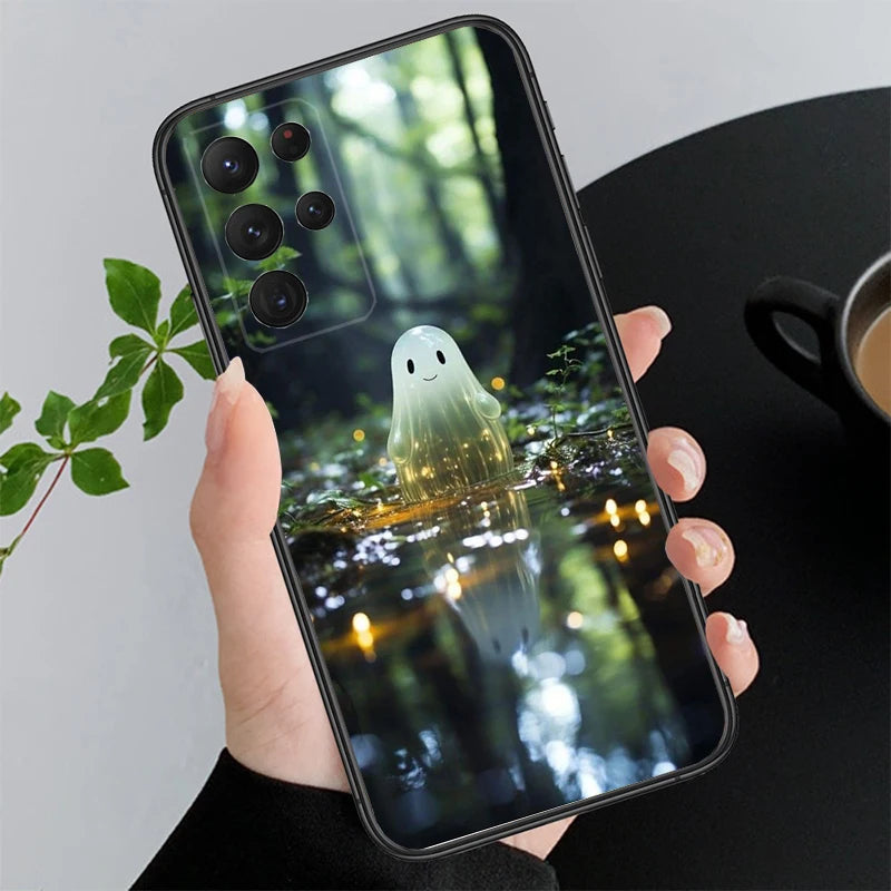 Halloween Ghost Case for Samsung Galaxy S25-S21
