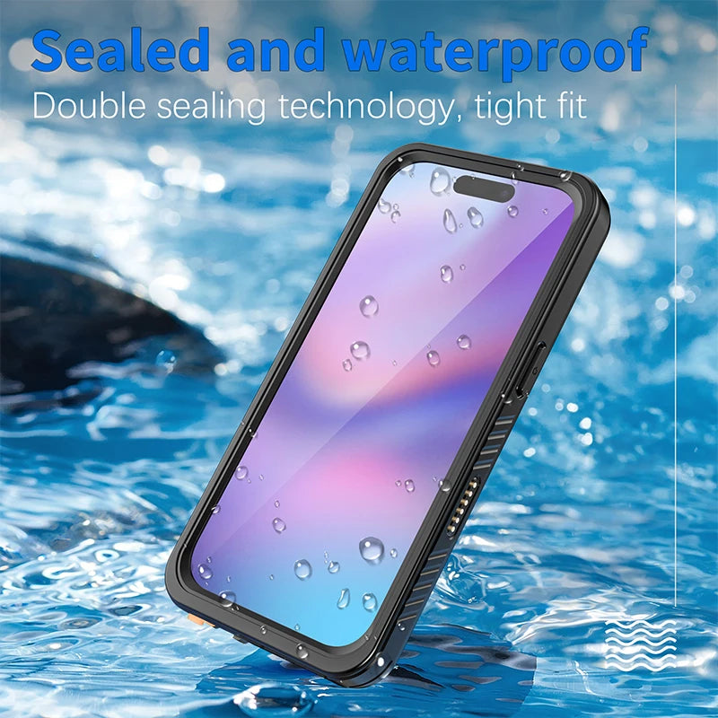 Shellbox Waterproof Full-Cover Case for iPhone 17