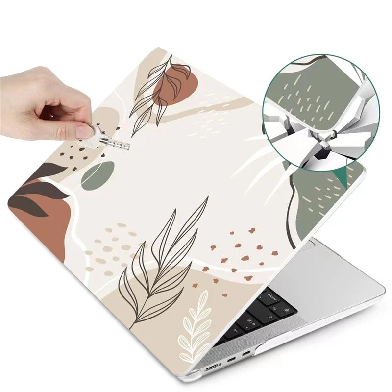 Blumen Laptoptasche für MacBook 13 Zoll