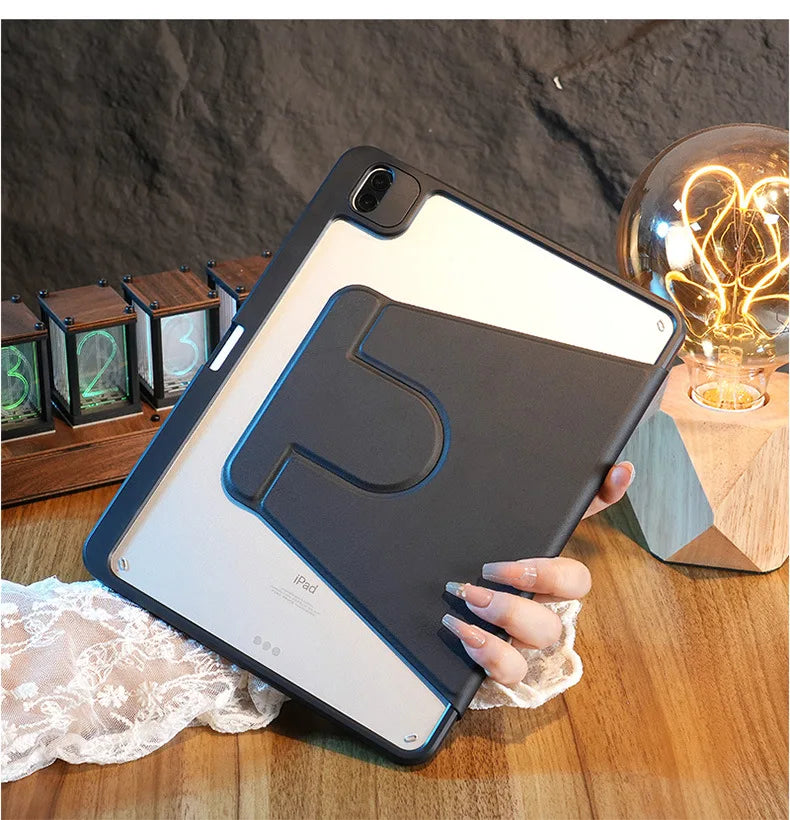 Magnetische iPad Hülle Rotation