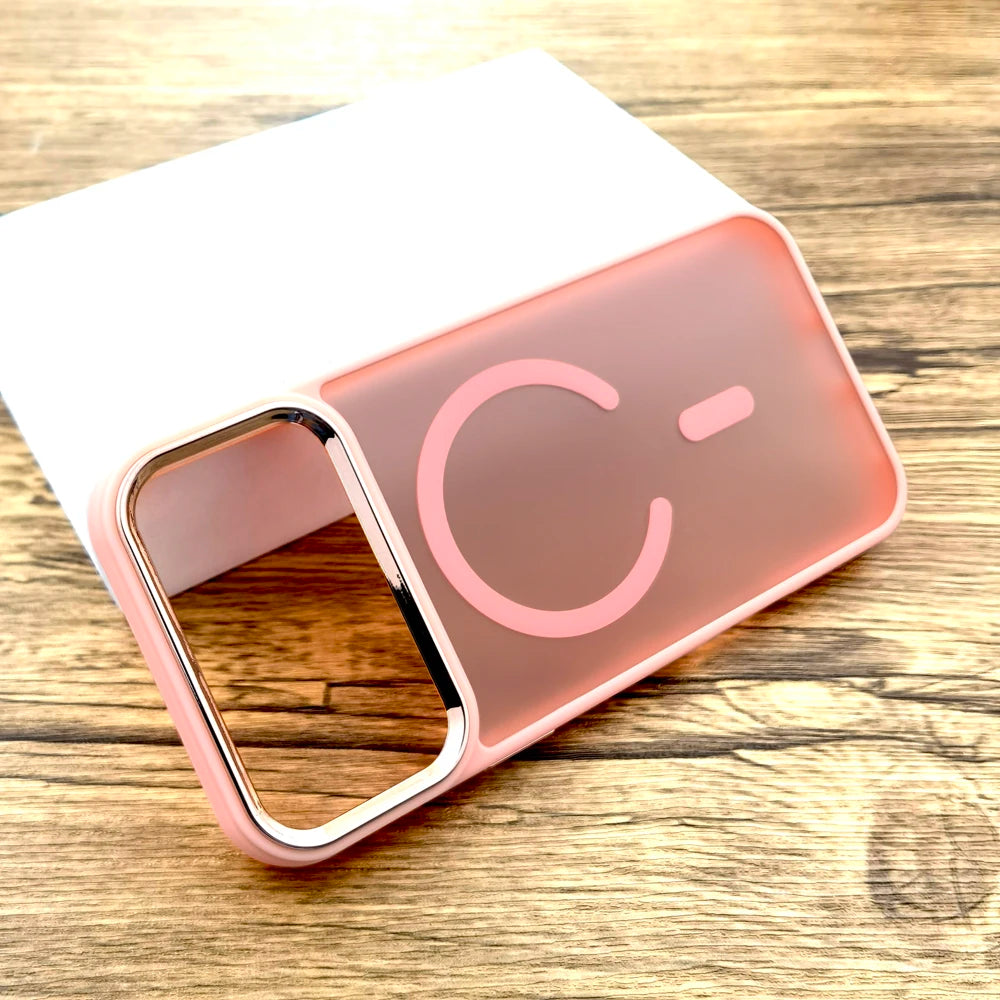 Matte durchsichtige Luxus-Hülle für iPhone 17 Pro