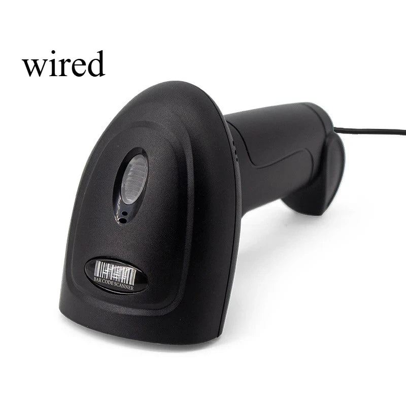 Wireless 2D barcode scanner with Bluetooth and USB