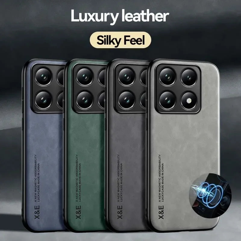Magnetische Auto-Hülle für Xiaomi 14T Pro & mehr
