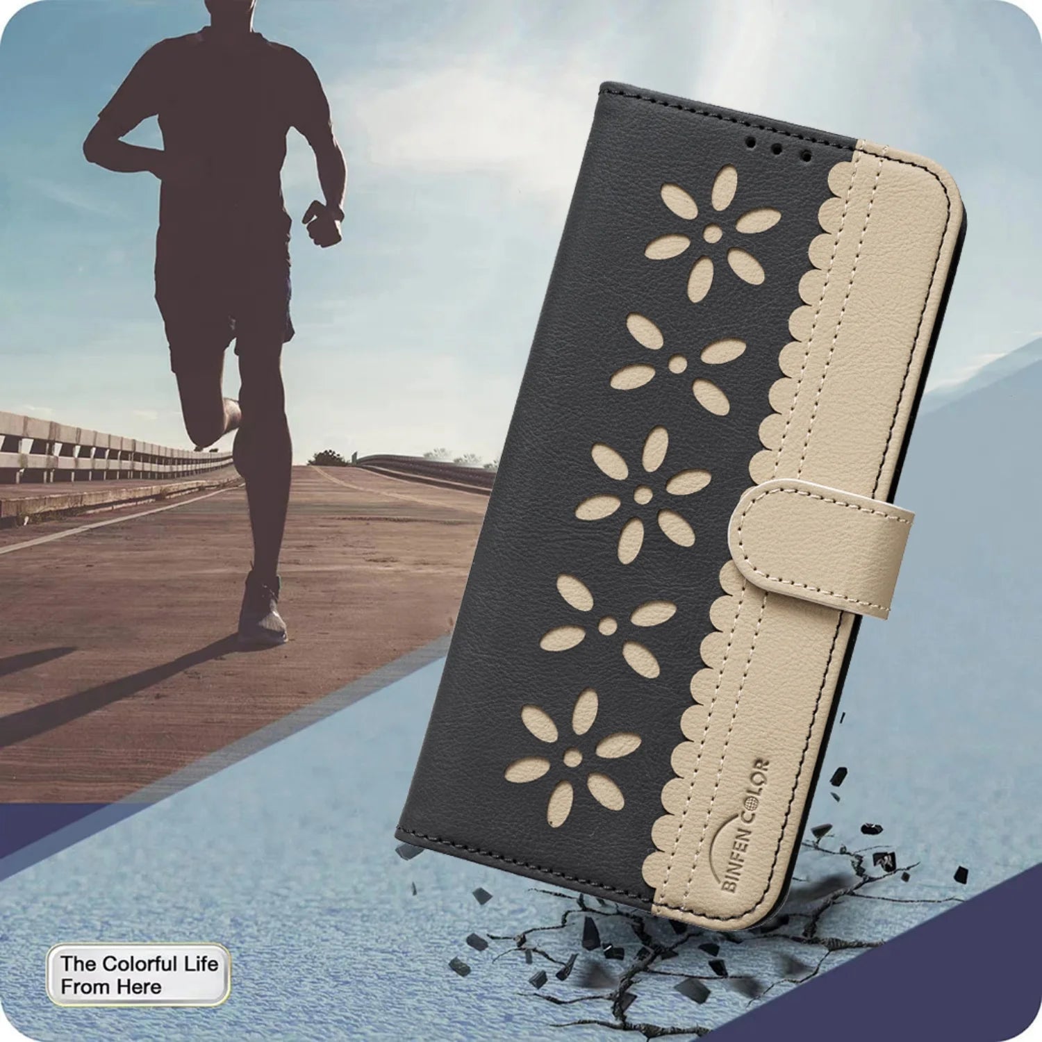 Luxus Leder Wallet Hülle für Google Pixel 10