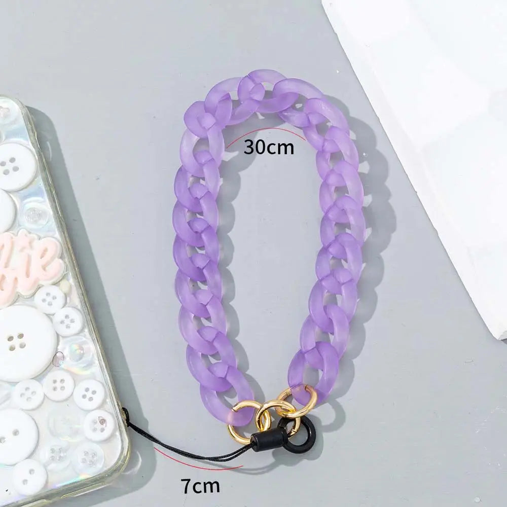 Handykette mit Perlen – Dekoratives Handyband