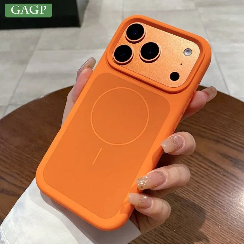 Liquid silicone case for iPhone 17 Magsafe