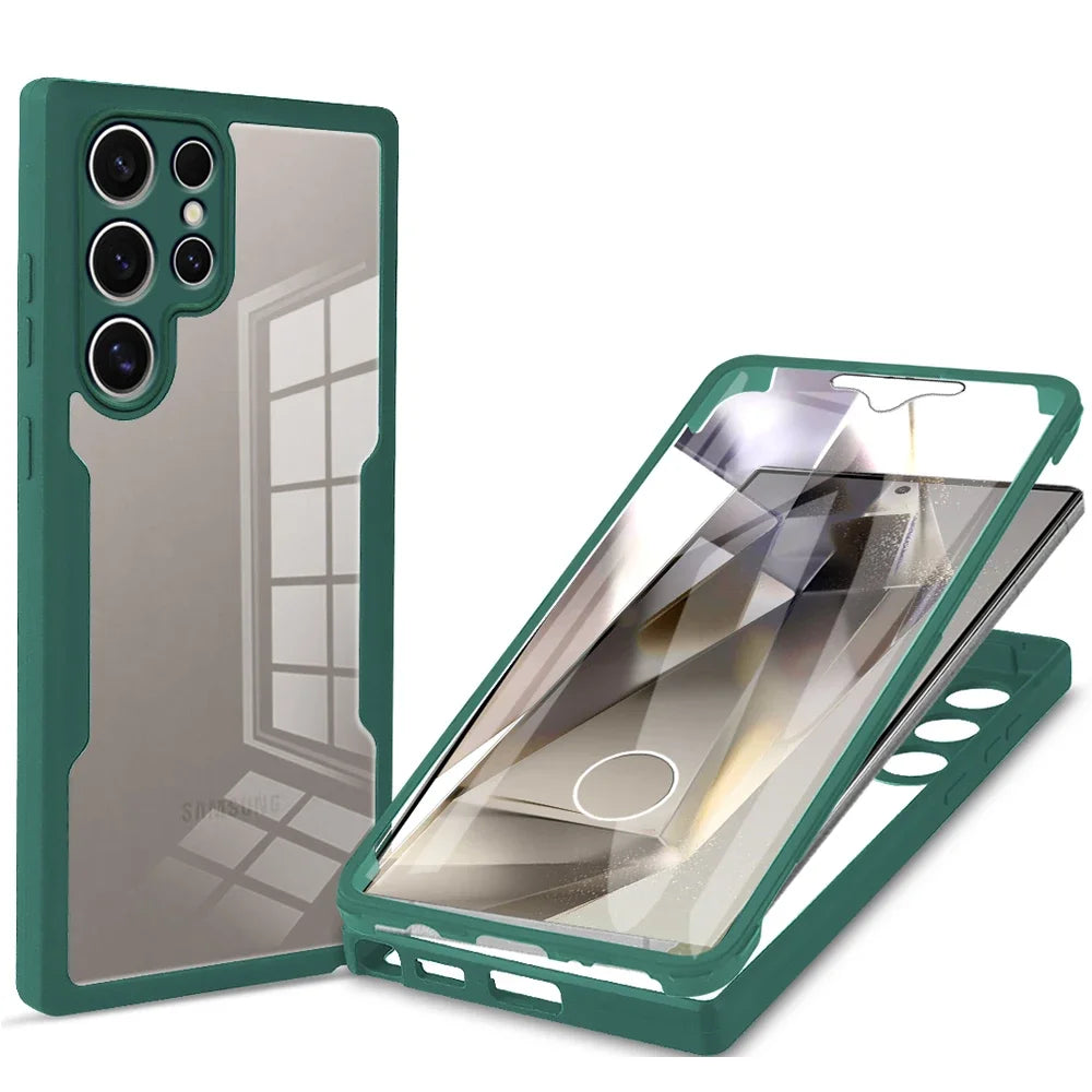 360° Vollschutz Hülle für Samsung Galaxy