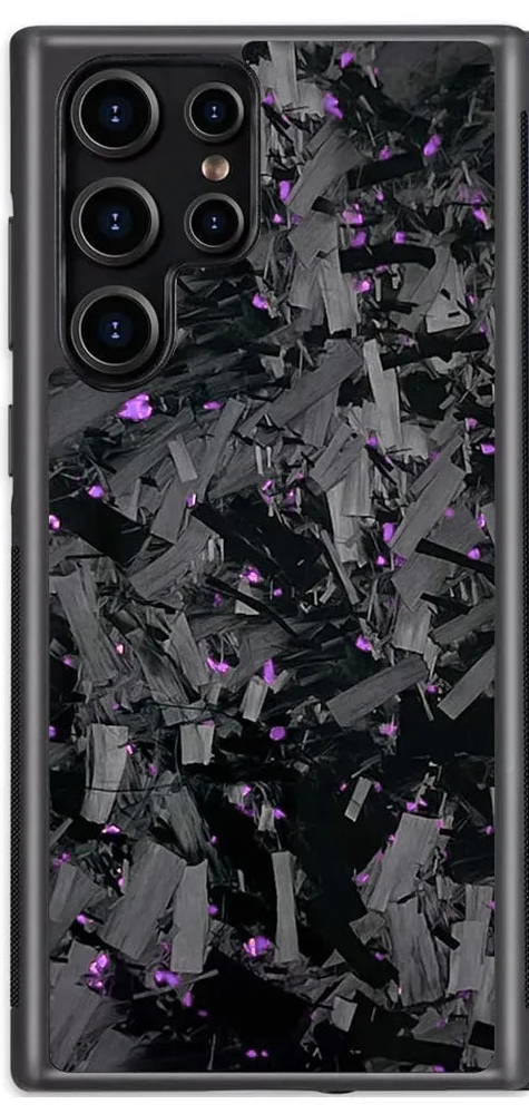 Magnetische Carbon Fiber Hülle für Samsung S25