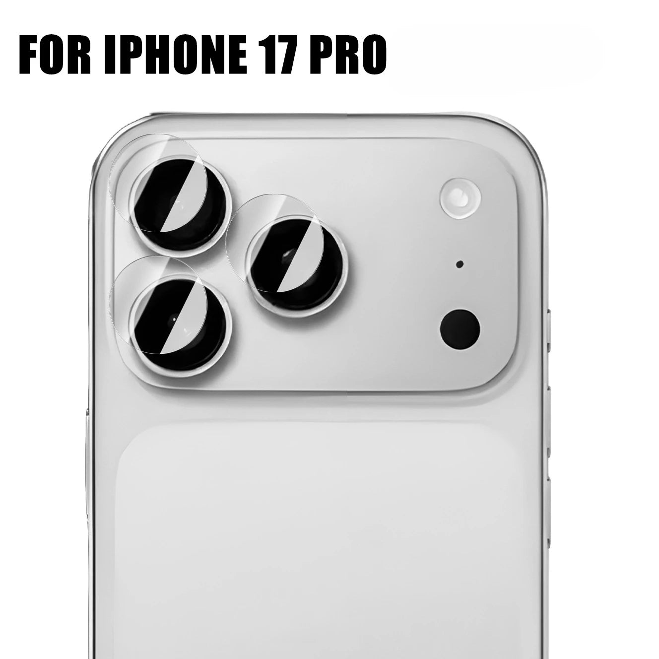 iPhone 17 Kameraobjektiv Schutzglas 9H Anti-Kratz