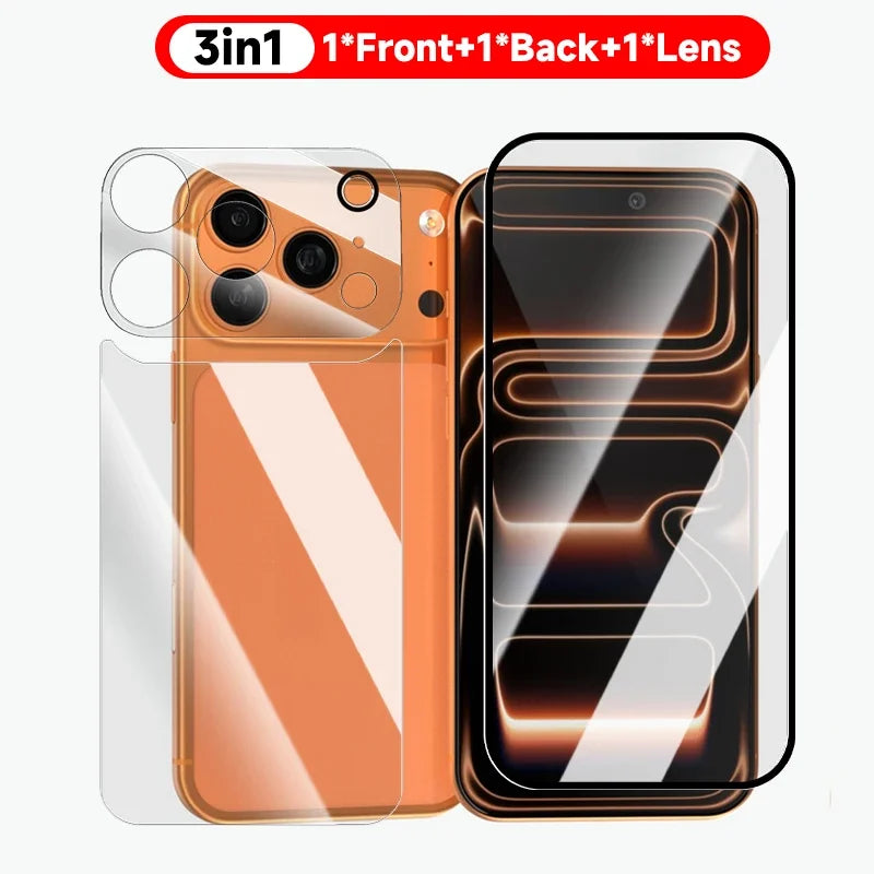 Hydrogel Panzerglas & Kamera Schutz für iPhone 17 Serie