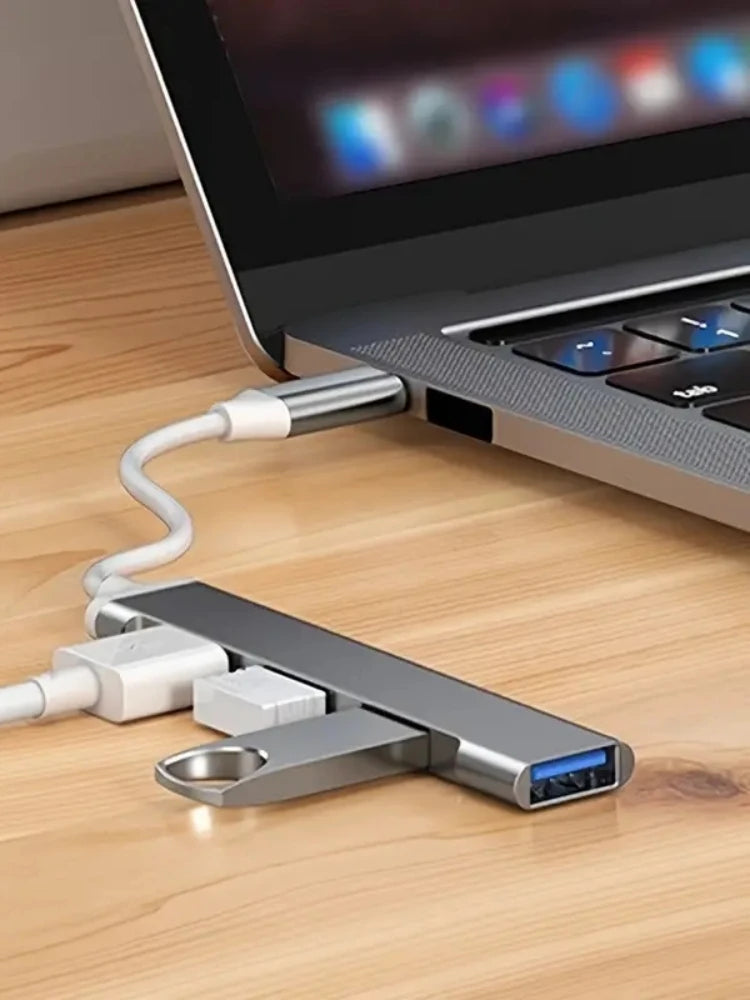 4-Port USB-C Hub 3.0/3.1 Adapter OTG