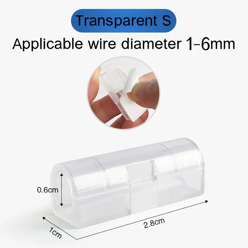 Selbstklebender Kabelclip 16/20 Stück
