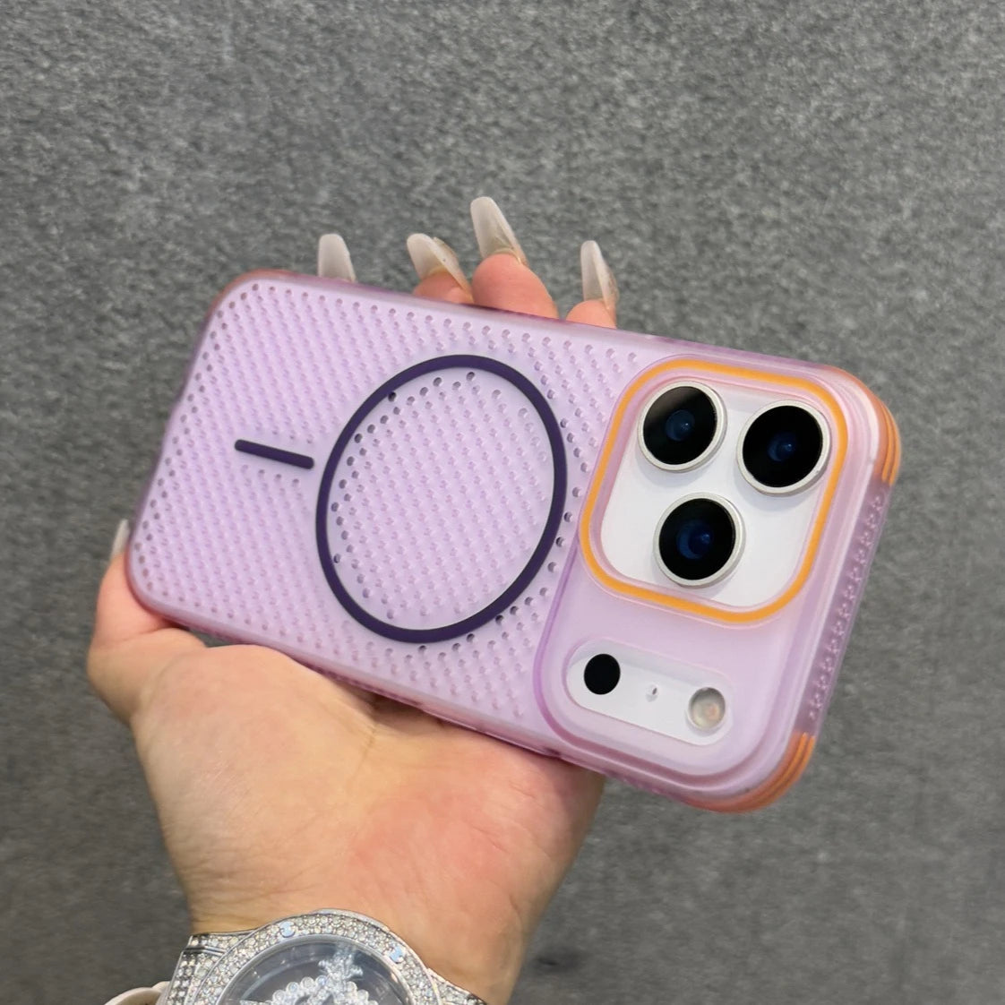 Breathable MagSafe case for iPhone 17 Pro Max