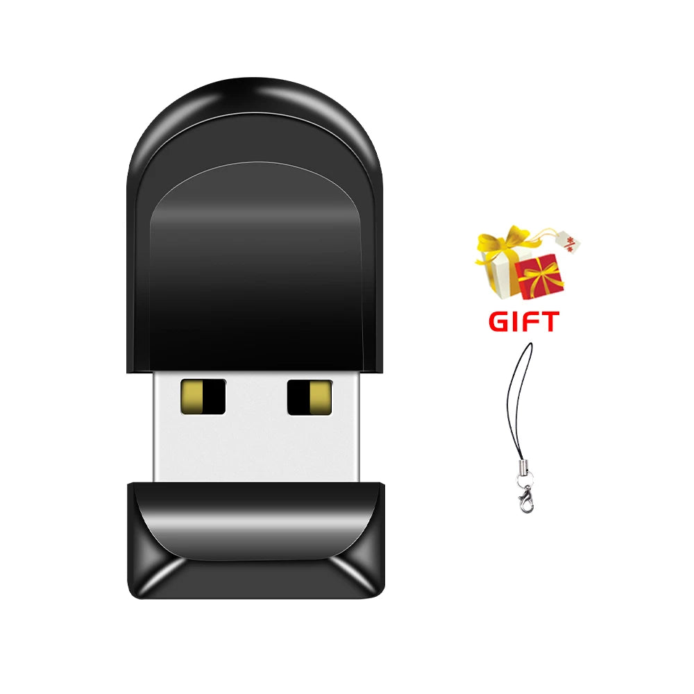 Mini USB 2.0 Flash Drive 128 GB Oval