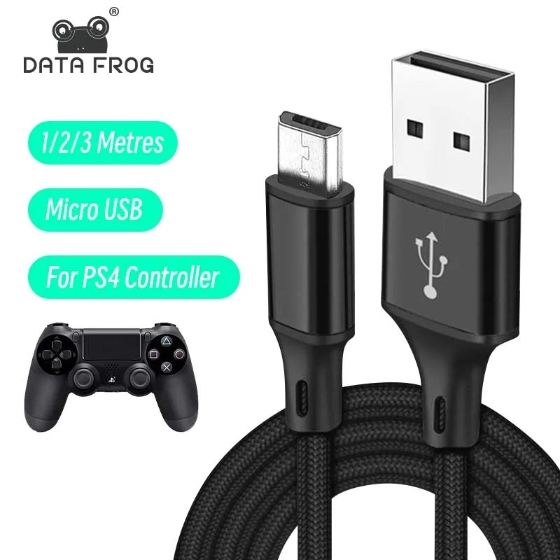 DATA FROG PS4 USB Ladekabel 1M 2M 3M