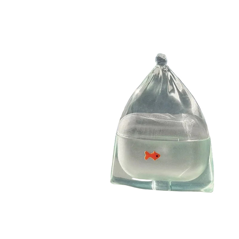 Transparente Silikon Airpods Hülle Fisch